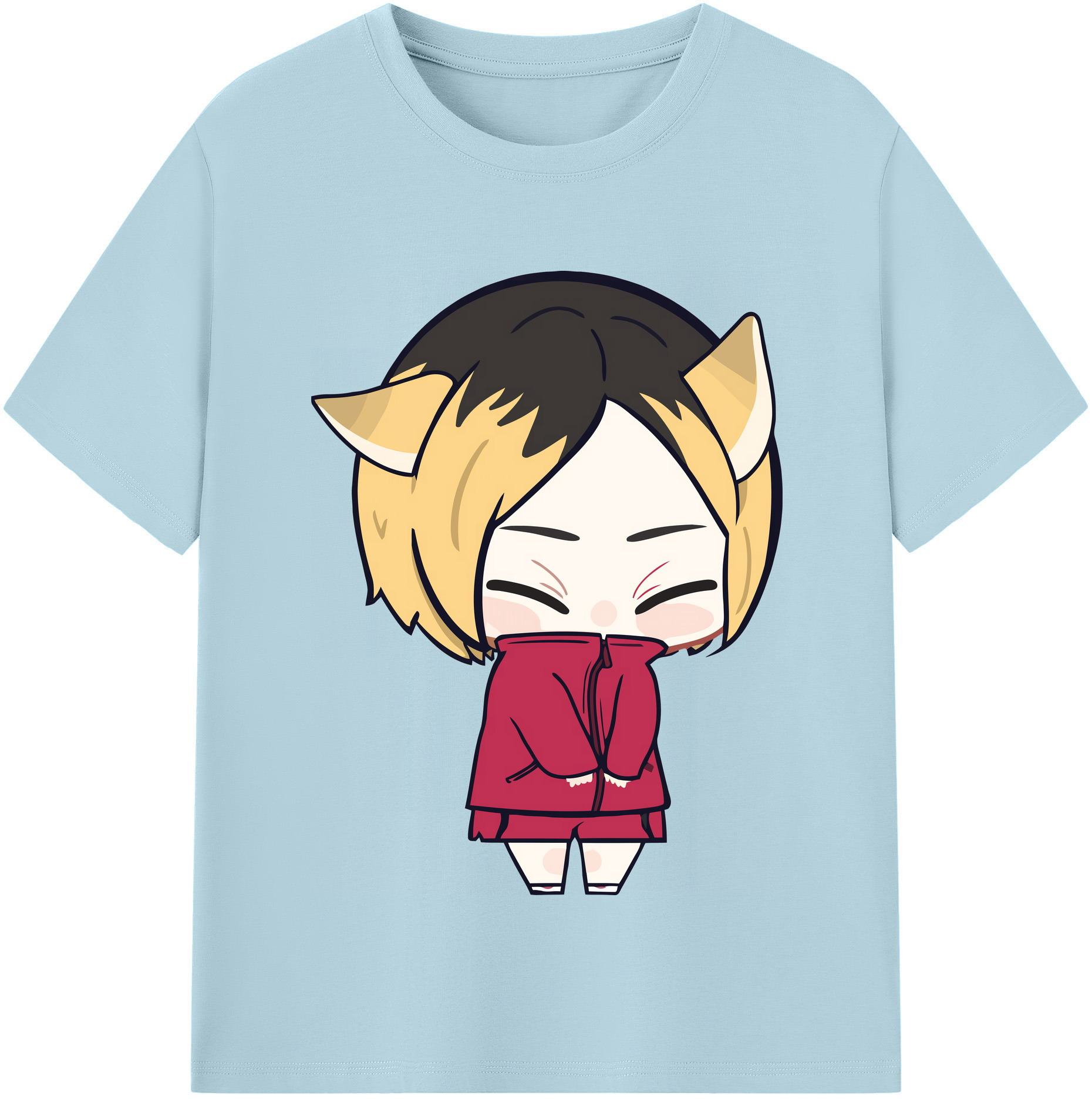 （画像用） ハイキュー!! Haikyu!! 綿100％半袖Tシャツ（フロントプリント）